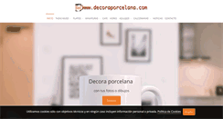 Desktop Screenshot of decoraporcelana.com